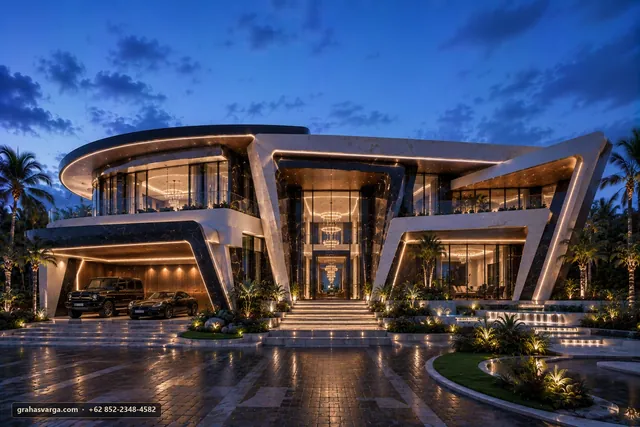 Arsitektur untuk Kabupaten Batu Bara. — pandangan arsitektur 3